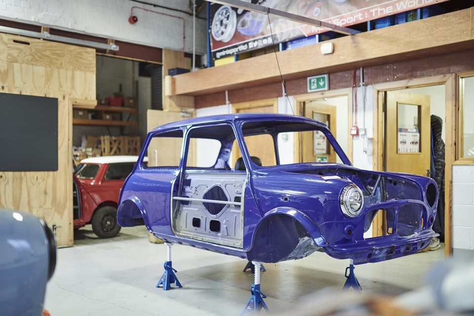 Chassis of MINI Recharged Chassis of MINI Recharged